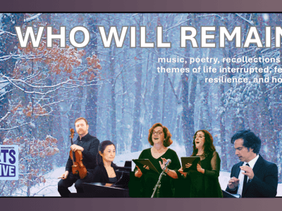 Who Will Remain? & Arts Alive