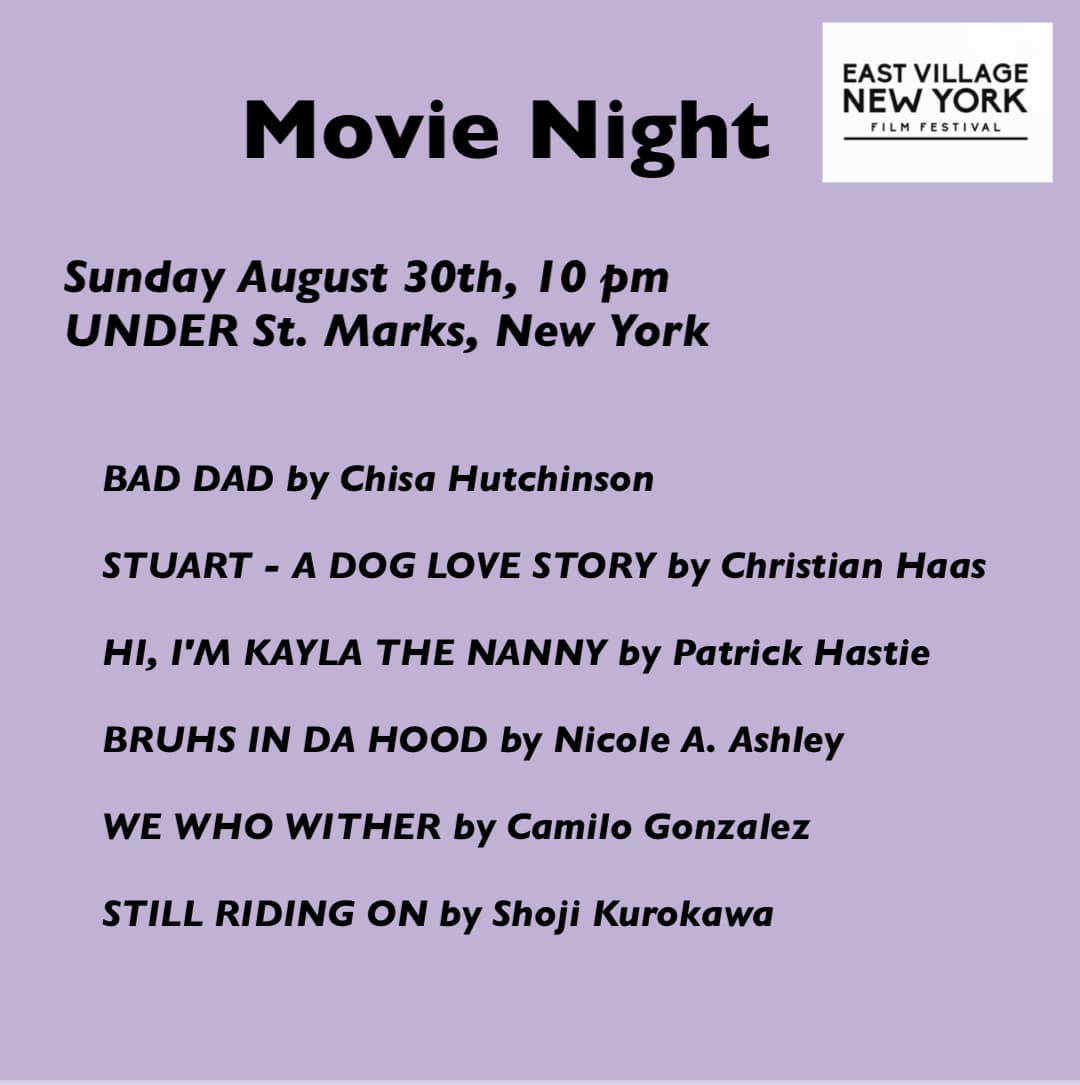 EAST VILLAGE NEW YORK FILM FESTIVAL