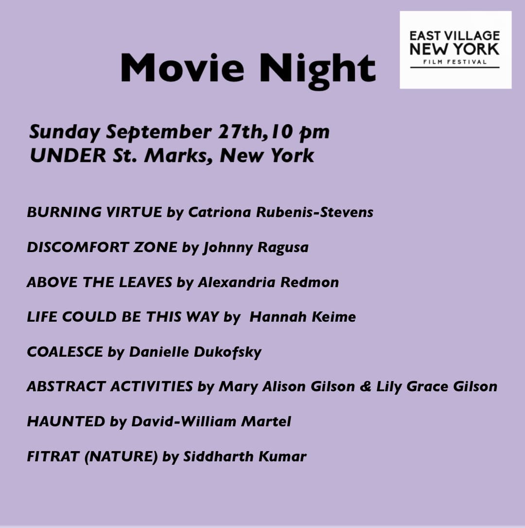 EAST VILLAGE NEW YORK FILM FESTIVAL
