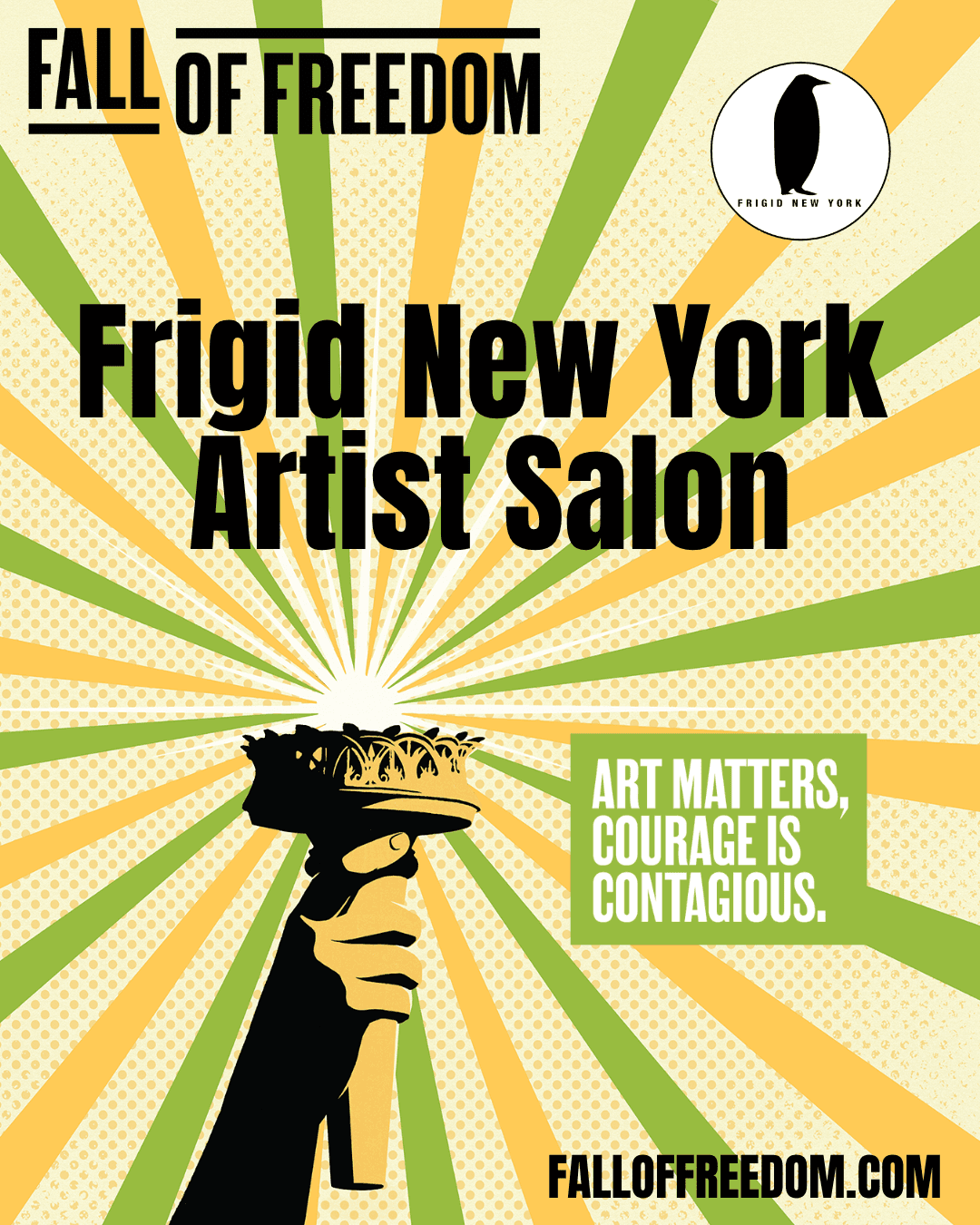 "Fall of Freedom" Artist Salon