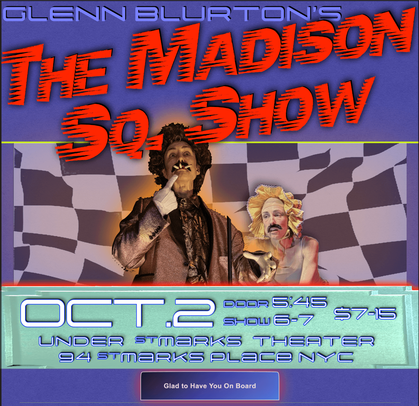 Glenn Blurton's "The Madison Sq. Show"