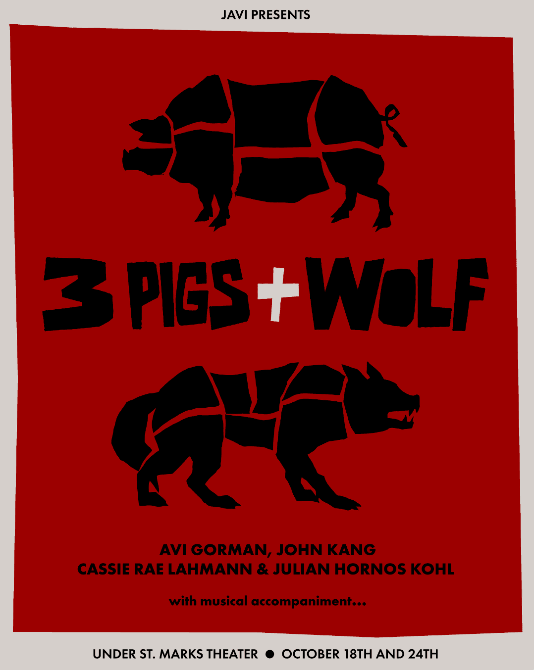 3 Pigs+Wolf