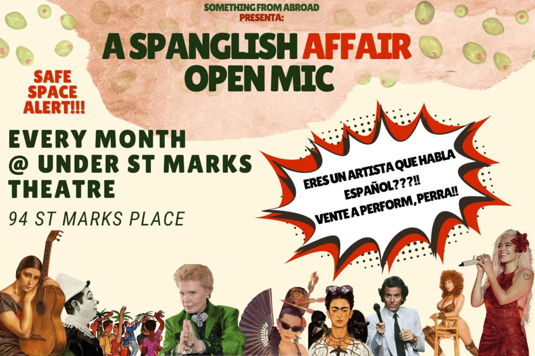 A Spanglish Affair Open Mic
