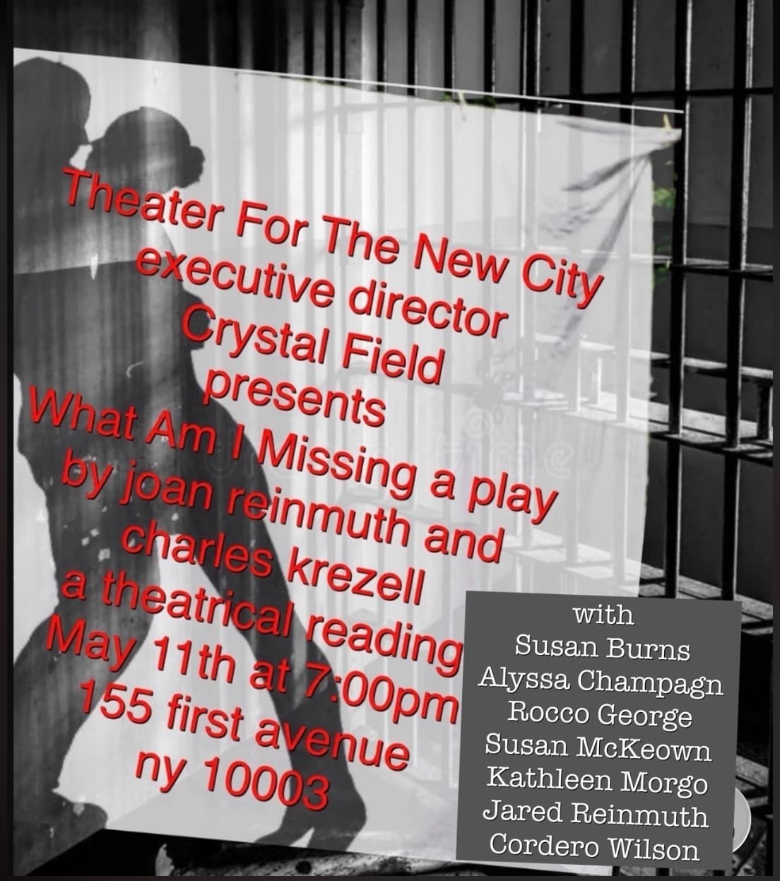 Staged Reading: WHAT AM I MISSING