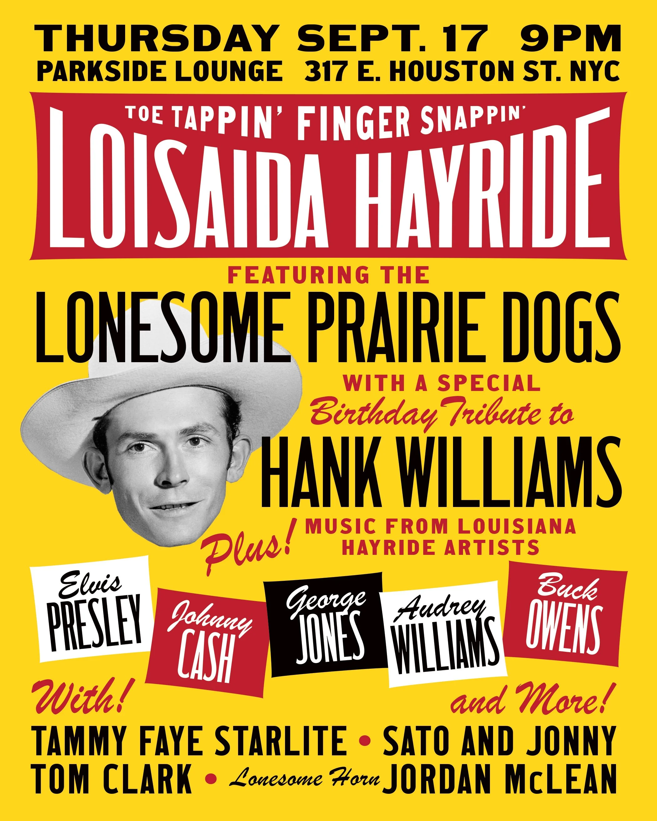 The Loisaida Hayride Featuring The Lonesome Prairie Dogs and Friends