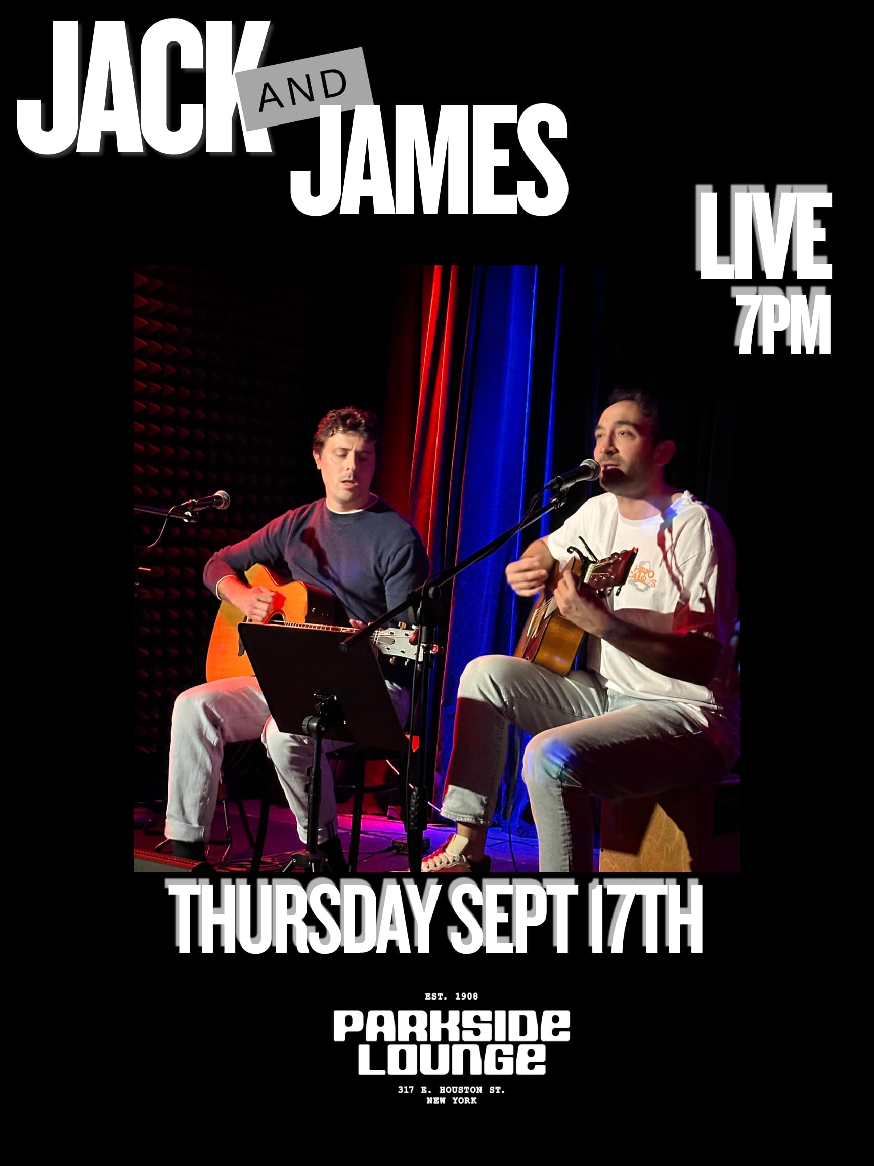 Jack and James Live