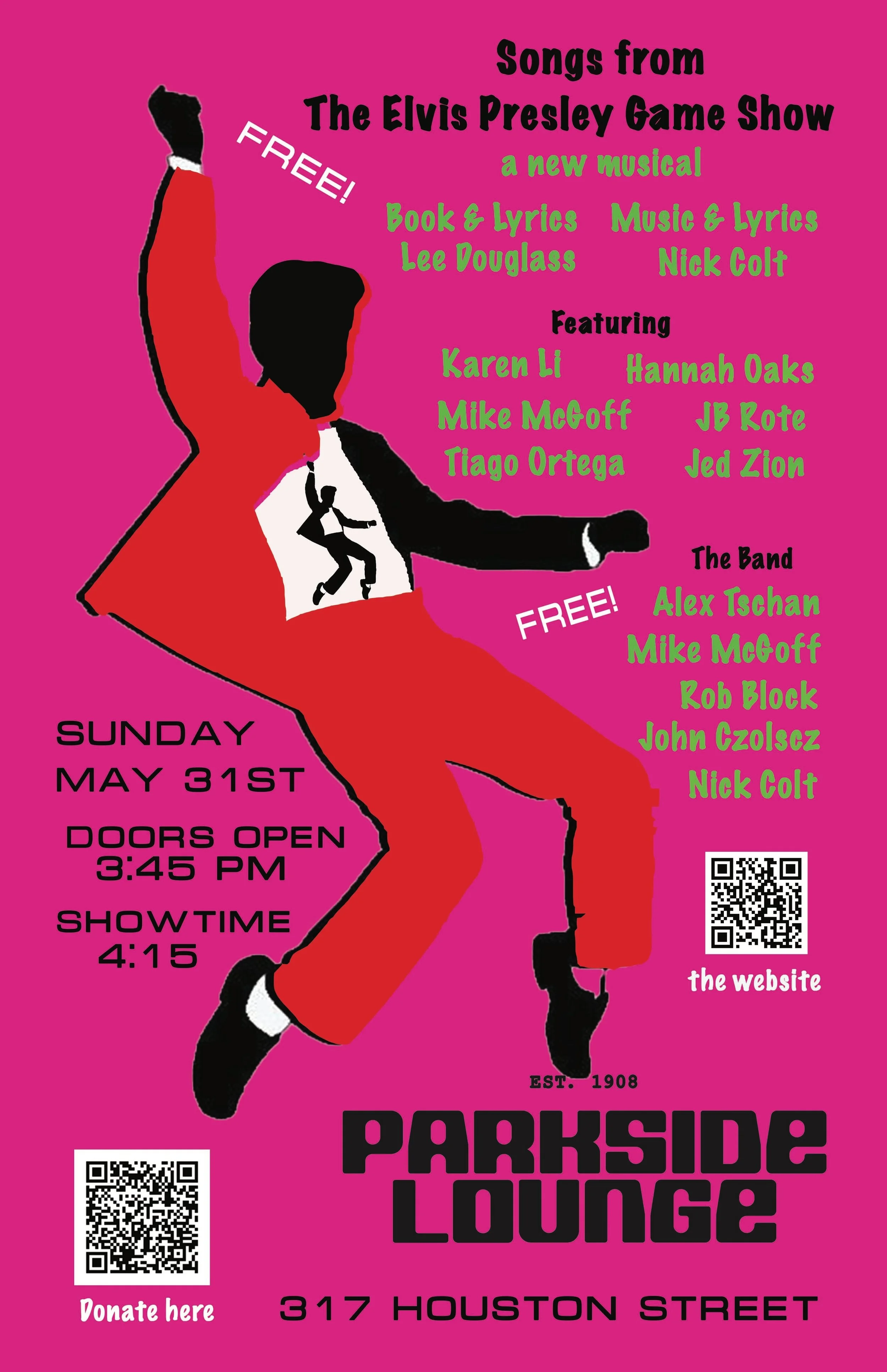 Songs from The Elvis Presley Game Show