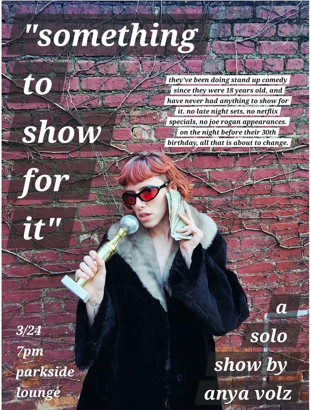 Something To Show For It by Anya Volz