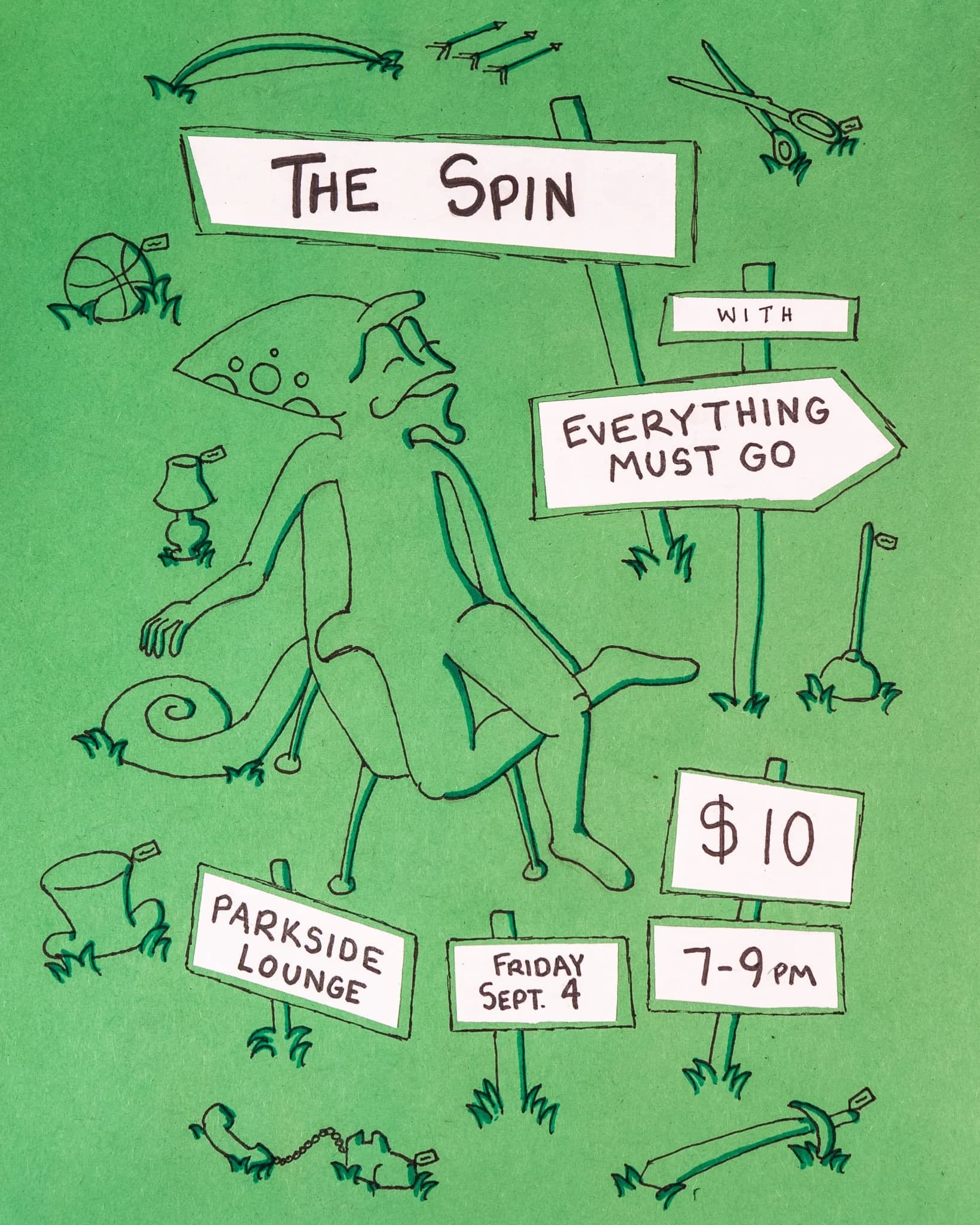 The Spin and Everything Must Go