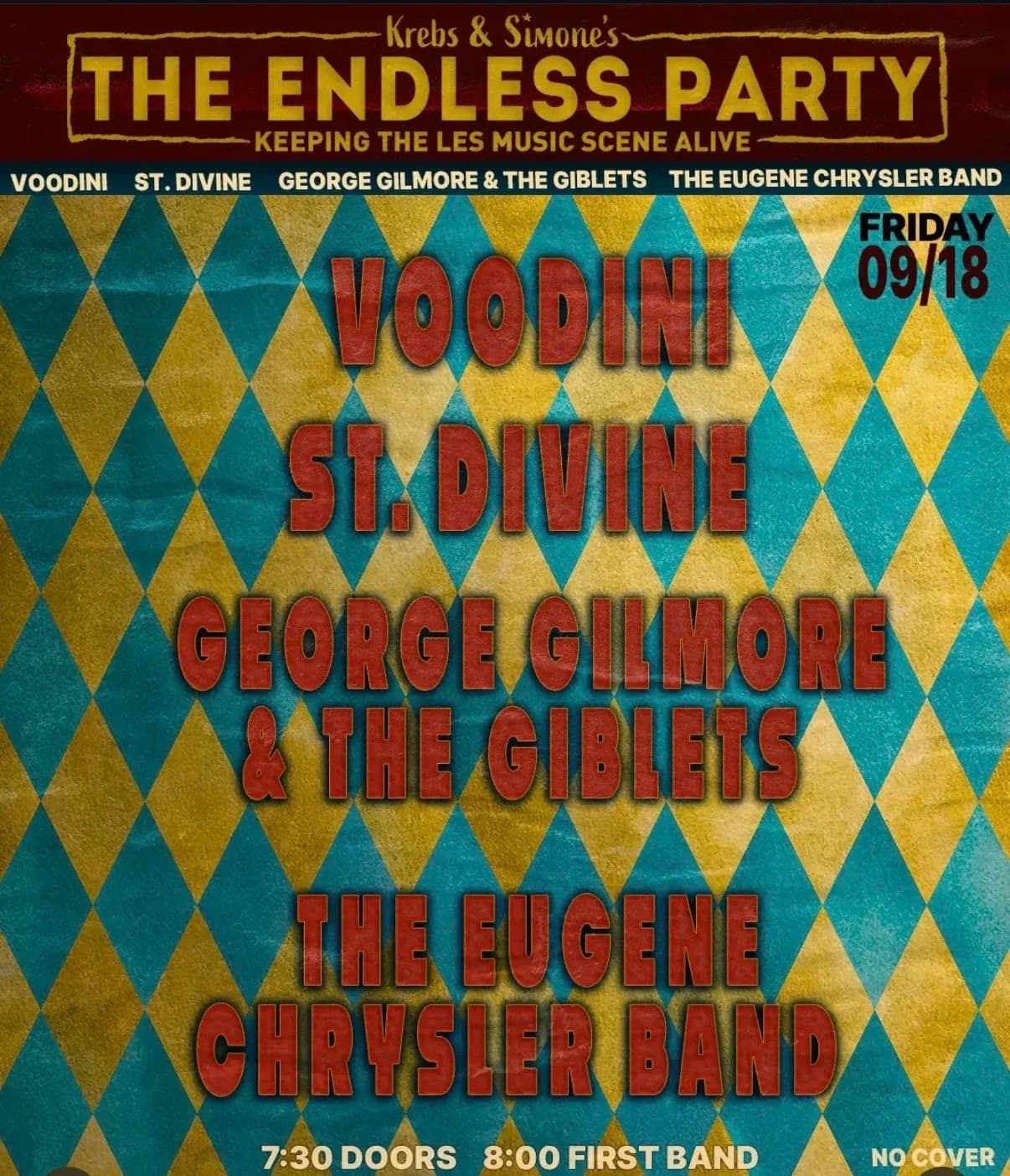 KREB’s & SIMONE PRESENT: THE ENDLESS PARTY